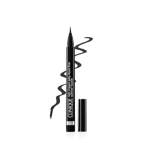 Clinique High Impact Easy Liquid Eyeliner eyeliner liquido | Waterproof, lunga tenuta, anti-sbavature, sicuro per gli occhi sensibili, 0.67 g