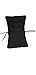 chilly pilley Cojín Acolchado para Silla de jardín Cojín de Asiento (50x50x60. Negro)