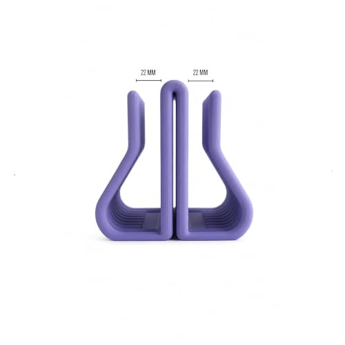 Image of Yellow Lab | Vertical Laptop Stand | Dual Slots | Compatible with All laptops | Space-Saving Design | (Soft Purple | Lavender)