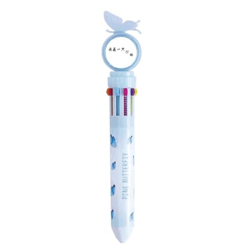 Stylo à bille rétractable multicolore fournitures scolaires techno