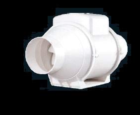 Rexton 4? Long Ducting Ventilation Fan GRAND-4- R212AP7-4 - (White)