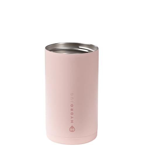 Image of HydroJug Tall Can Cooler 16 oz, Stainless Steel Can Holder, Dusty Rose