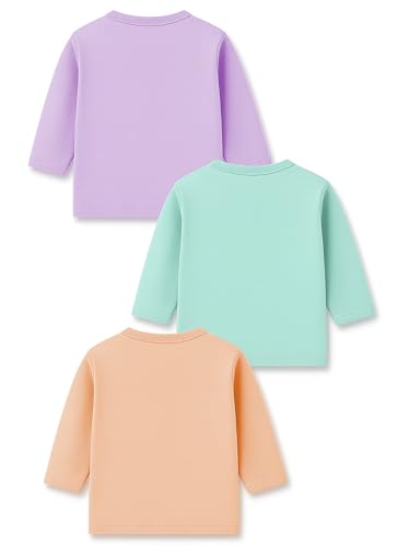Image of Kidbee Baby Front-Open Cotton Jabla /Top, Full Sleeve, Unisex, Months, Pack of 3