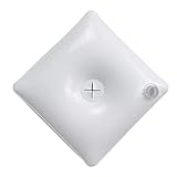 傘ベースウォーターウェイトバッグ, キャノピーテント用ヘビーデューティーウェイトバッグ, ポータブル折りたたみ式パラソルベースポールホルダー、屋外パティオヤードガーデン用ビーチパラソルスタンド Seapar