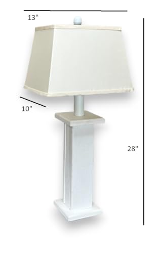 Green Mountain Live Edge Inc Rustic Farmhouse Battery-Operated Live Edge Wood Table Lamp 28 Inch Tall Indoor/Outdoor Wireless 3 Stage Dimmer thumb #3