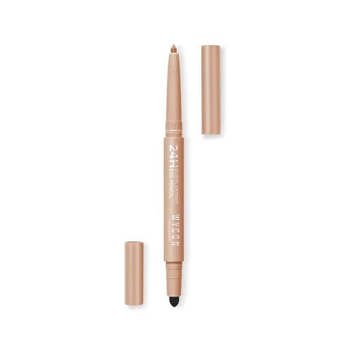 WYCON cosmetics Everlasting - Lápiz de ojos automático impermeable y de larga duración, 24 horas, color marrón