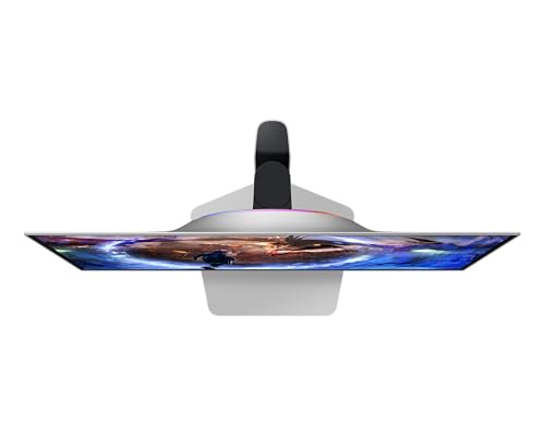 SAMSUNG 27-Inch Odyssey OLED G6, 2K QHD, Refresh Rate 360Hz & Response Time 0.03ms(GTG) Gaming Computer Monitor, with AMD FreeSync Premium Pro, 3 Years Local Warranty