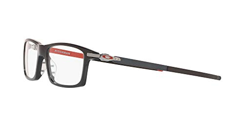 Image of Oakley mens Ox8050 Pitchman Rectangular Prescription Eyeglass Frames