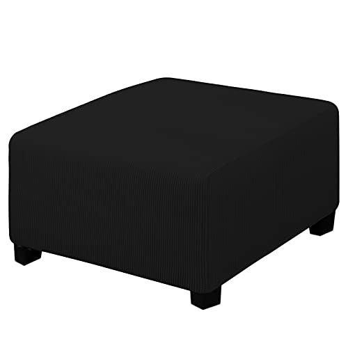 Housse extensible pour ottoman et tabouret de rangement pliable M - 2