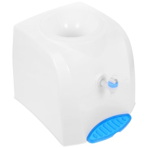 Housoutil Dispensador de Agua Fría Portátil para Escritorio Estructura Resistente y Material PP, Diseño Moderno y Simple Adecuado para Hogar y Camping