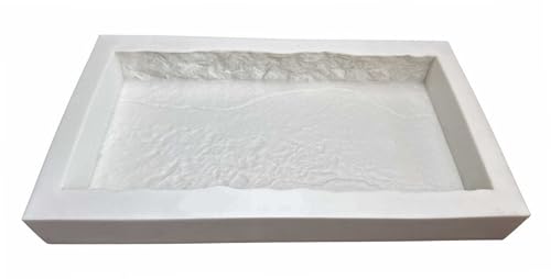 Stone Master Molds Rubber Molds for Concrete, Wall Cap Mold, 24" L x 12" W x 3" D