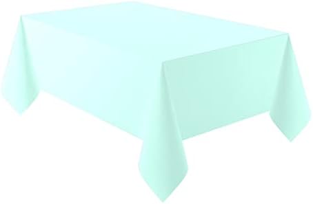 Amscan 9915405-207 Plastic Tablecover Seafoam