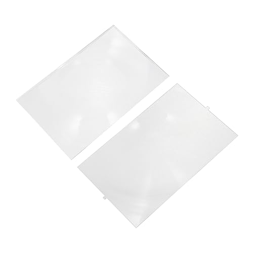 BESTYASH 2 Pièces Lentilles à Zone Focale Haute Transmission Pour Projecteur Optique Transparentes Hd Pour Expérimentation Et Projection Pratique