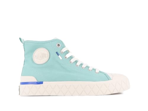 Image of Palladium Unisex Palla Ace Mid Organic Canvas Lace Up Sneaker