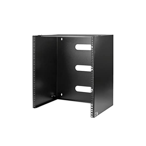 Rack Mural Panneau de Brassage 12U et Baie Informatique Suspendue Profondeur 35cm WALLMNT12