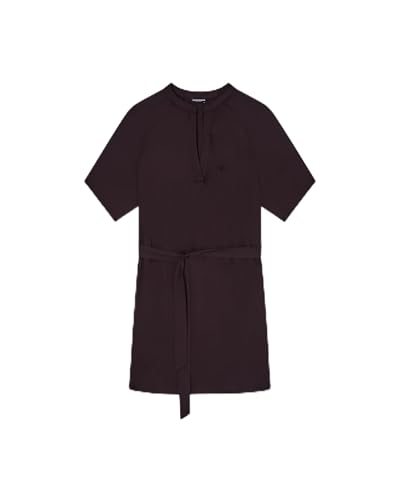 EMPORIO ARMANI Damen Short Dress Überwurf für Schwimmbekleidung, Dunkelbraun, S/ M