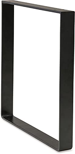 POSH LIVING 脚 ブラック W35×D4×H35cm 1412522