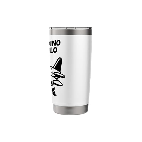 Bombardino Cocodrilo Italian Brainrot Meme Stainless Steel Insulated Tumbler