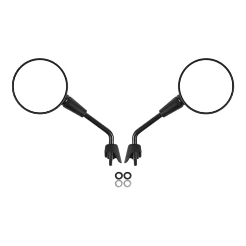 Espejos retrovisores redondos de motocicleta y accesorios traseros para GT GTS GTV