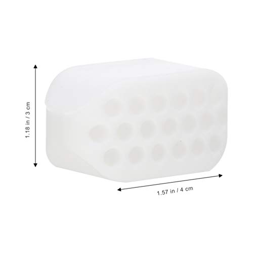 Esportble 8 peças Exercitador de mandíbula, bola de silicone, fortalecedor da linha da mandíbula, fe