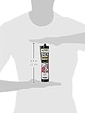 Everbuild Everflex Roof and Gutter Sealant, Butyl Based Sealant and Adhesive for Roofing, Black, 295 ml (Pack of 2) - Image 4