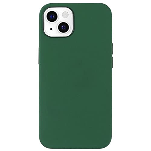Coque iPhone 13 Pro Max en silicone souple TPU vert pour arrière du téléphone