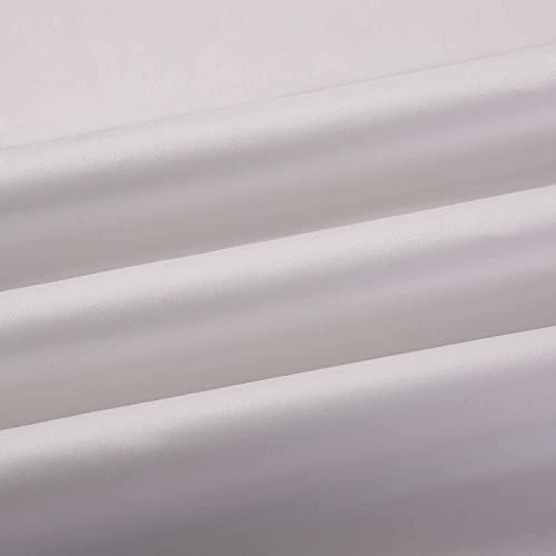 Toddler Travel Pillowcase 12"X16" 500 Thread Count Pack Of 2 Toddler Baby Pillowcases Cover With Zipper Microfiber Cotton Bland (White, Body Pillowcase 20"X 54" (Zipper)) #TOP2