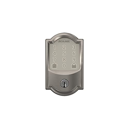 Schlage Encode Smart Wi-Fi Deadbolt With Camelot Trim In Satin Nickel #TOP6