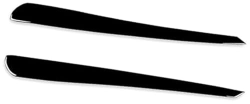 Sourcils de phare pour Golf 6 Mk6 2009-2012 garniture paupières noire autocollante
