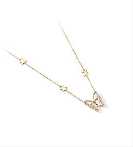Collier papillon coquillage pour femmes : le parfait bijoux cadeau de mariage