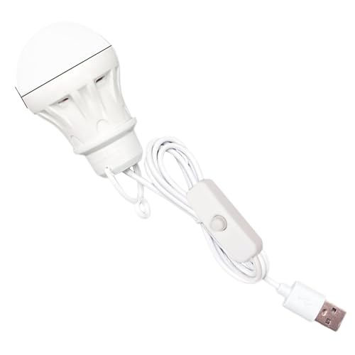 Bombillas LED para dormitorio, bombillas portátiles, 5 V, USB, linterna de camping, lámpara portátil de garaje para barco de al aire libre e interior