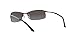Ray-Ban Mens RB3183 Rectangular Sunglasses, Gunmetal/Polarized Grey Mirrored Gradient Silver, 63 mm