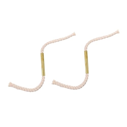 ibasenice 2pcs Survival Wick Cord Outdoor Camping Cords for Windproof Fire Starting and Essential Fire Tool for Camping and Survival