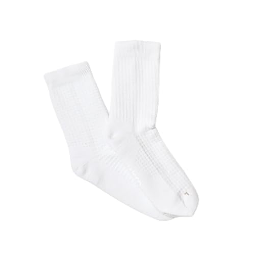Waffle Cloud Crew Comfort Socks - Unisex
