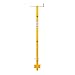 Tie Down Engineering Slab Gripper | Yellow Powder-Coat | For Concrete Decking Work | Accommodates Slabs Up to 24 in. | OSHA Compliant | Compatible with 2x4 Wood Rails | Comes with Toe Board Receiver