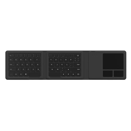 INAIR Foldable BT Keyboard for AR Glasses | Portable Space-Control Keyboard Compatible AR Glasses & Pod | Ultra-Thin Design for Virtual Screen Control