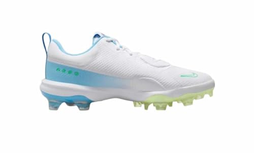Nike Force Trout 9 Pro MCS Baseball Cleats Mens Size 10.5 FQ7726-104 White/Blue3