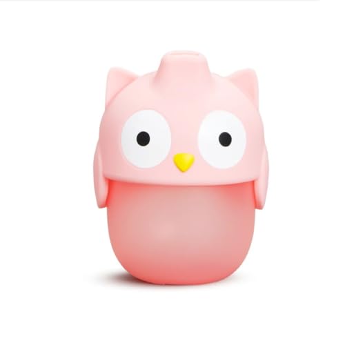 Munchkin 3D Owl Soft-Touch Spill-Proof Baby & Toddler Cup | 8oz