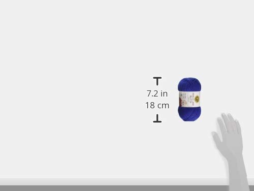 Image of Lion Brand Yarn Feels Like Butta Soft Yarn for Crocheting and Knitting, Velvety, 3-Pack, Royal Blue