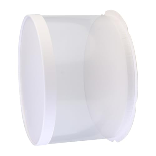 BESTYASH 1Pc Round Cake Packing Box with Paper Lid Transparent Design for Muffins and Anniversary Cakes Recyclable and for Party Celebrations and present Storage
