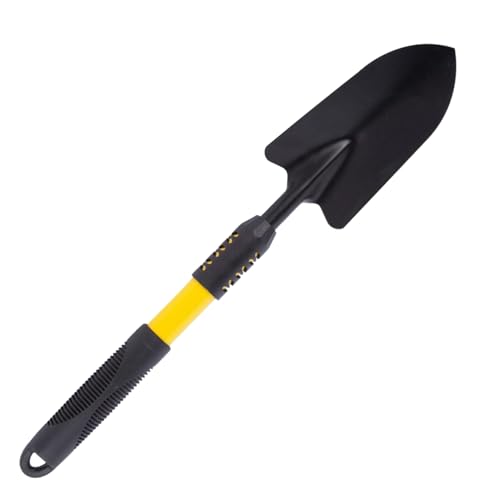 Dunnet Tools Garden Trowel Heavy Duty With Long Handle Carbon Steel Head Trowels Gardening Tools Set Durable Hand Trowel For Gardening Planting Uprooting Weeding Digging