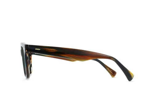 Image of RAEN D Myles D Unisex Classic Square Sunglasses UV Protection - Cove /Green (Size 53 MM)