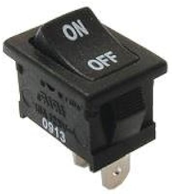 Rocker Switches 16A 125VAC Horiz PCB Off-On