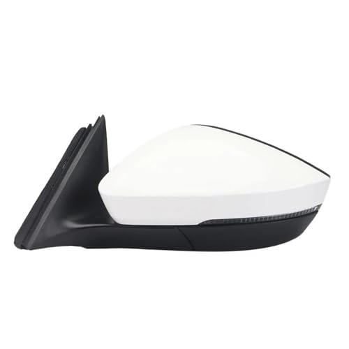 Miroir chauffant électrique pour rétroviseur Skoda Superb avec coque et pliage auto