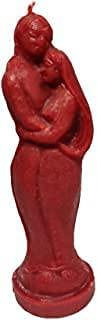The Healing Store Red Couple Candle for Spell, Wicca, Hoodoo | Height: 5.5'' | Burning Hours: 3