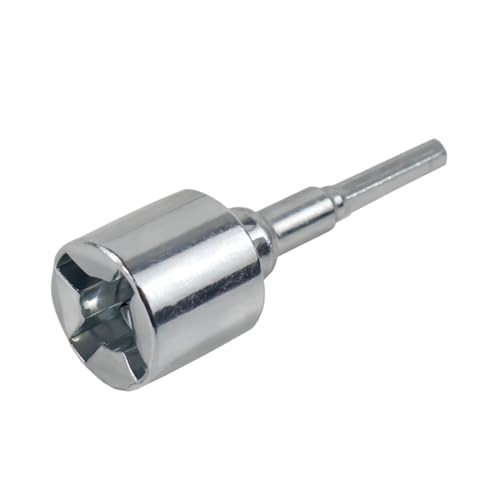 Adaptador de enchufe de gato de coche, herramienta de gato de tijera, accesorio de llave estabilizadora, construcción de acero resistente para , viajes, río, camping, nivelación de coche