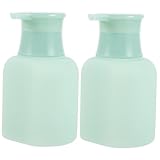 TOGEVAL 2 Piezas Botellas Dosificadoras Recargables Dispensador de Bomba para Champú y Loción Botellas Vacías Portátiles para Baño y Viaje Ahorro Líquido