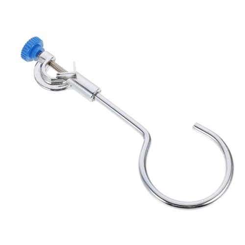 Veemoon Laboratory Open Ring Clamp 80mm Thumb Screw Retort Stand Flask Holder Ring for Beakers and Separatory Funnel Industrial Lab Apparatus