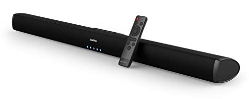Sound Bars for TV, Saiyin TV Soundbar Speaker with Built in Subwoofers 37