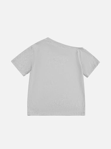 Aelfric Eden Dachshund Off The Shoulder Tshirts Women's Oversized Graphic Tees Short Sleeve Summer Cute T Shirts Y2K Tops2